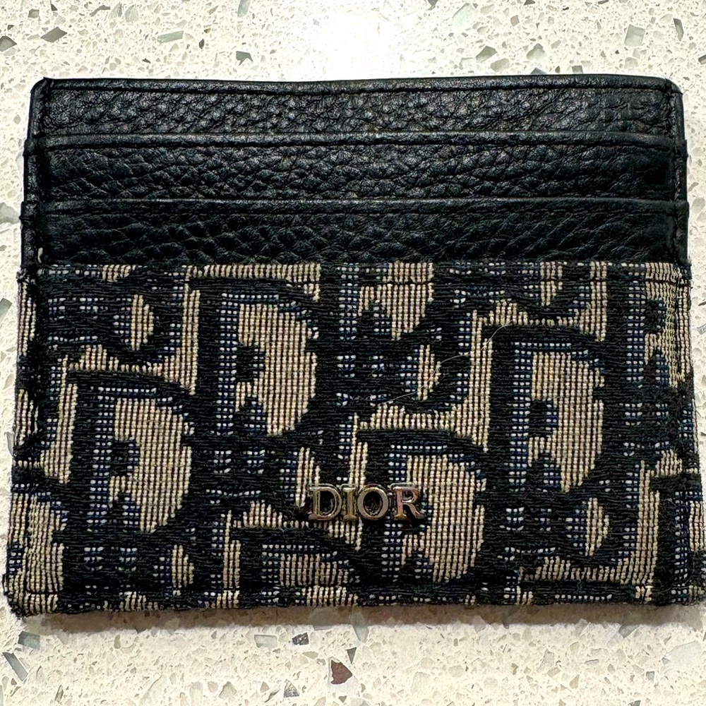 Authentic Christian Dior card holder
